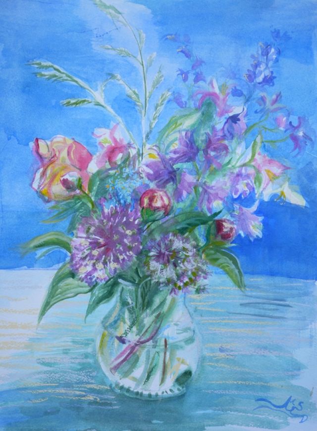 Erinnerung - 2025 - 36 x 48 cm - Aquarell